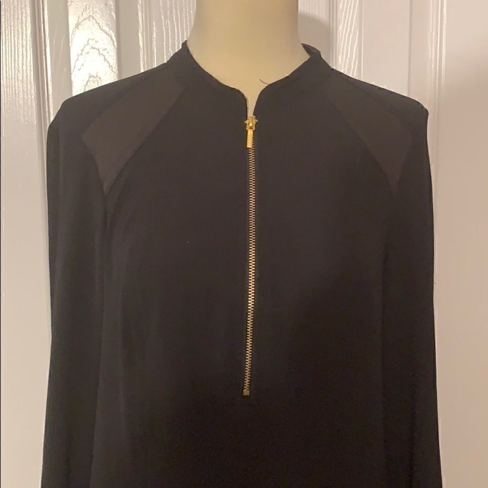 Bebe black blouse SP - Picture 2 of 6